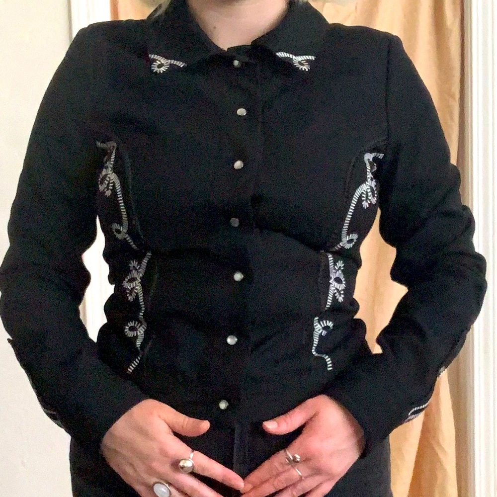 Embroidered Vintage Stetson Western Jacket